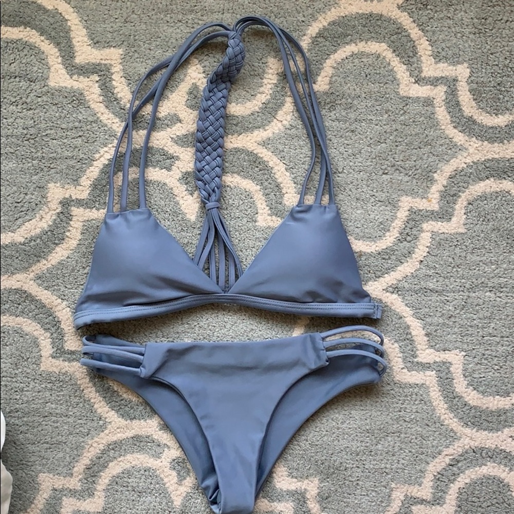 Slate gray Bikini Size Medium NWOT
